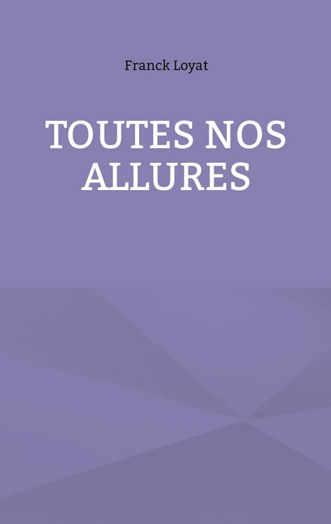 Produktbild: Toutes nos allures