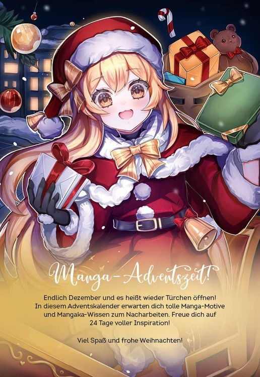 Produktbild: Adventskalender-Kartenset: Manga Christmas Countdown