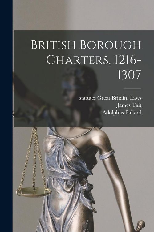 Produktbild: British Borough Charters, 1216-1307