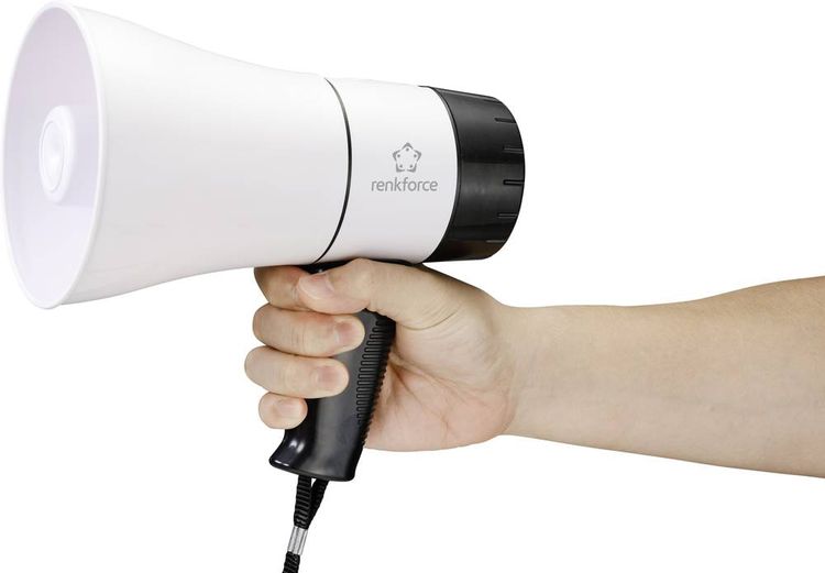 Produktbild: Renkforce RF-MP-200 Megaphon Aufnahmefunktion, mit Haltegurt