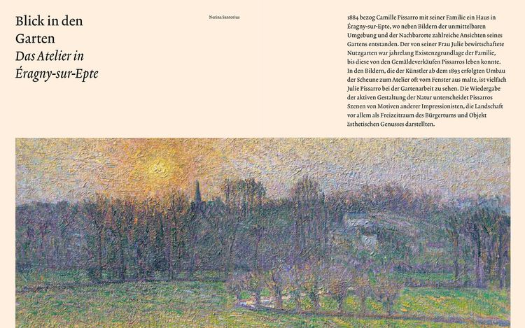Produktbild: Mit offenem Blick. Der Impressionist Pissarro