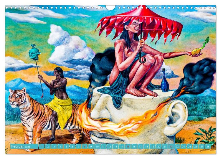 Produktbild: Street art K&ouml;ln Michael Jaster (Wandkalender 2026 DIN A3 quer), CALVENDO Monatskalender