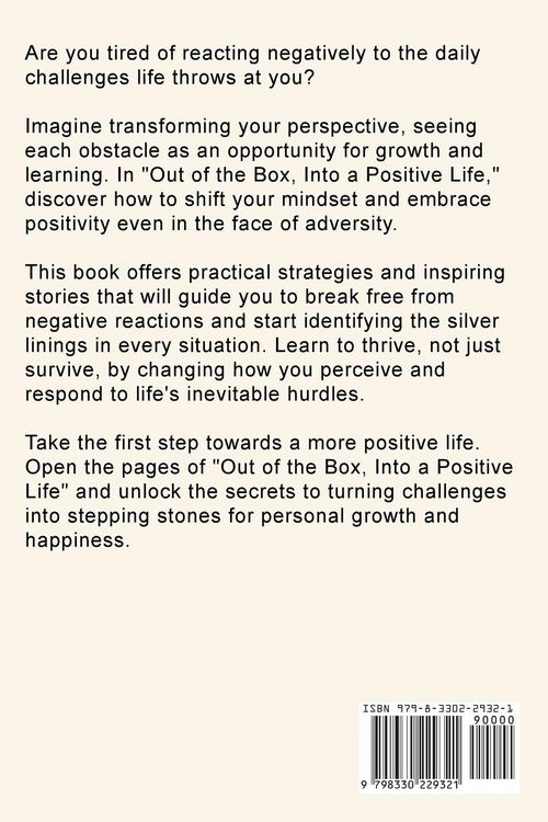 Produktbild: Out of the Box, Into a Positive Life