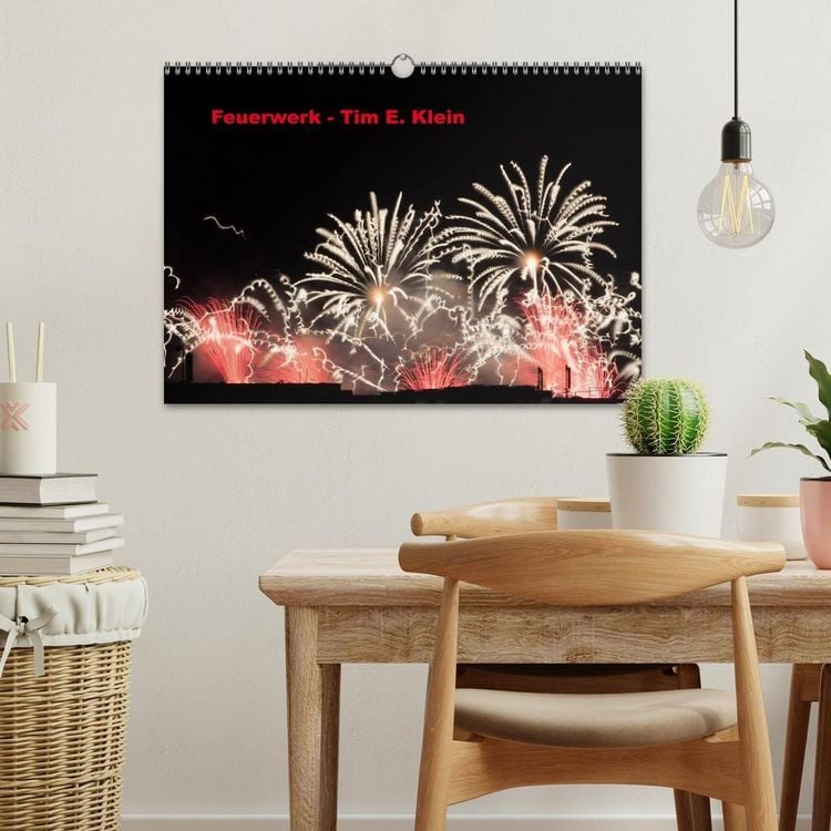 Produktbild: Feuerwerk (Wandkalender 2027 DIN A3 quer), CALVENDO Monatskalender