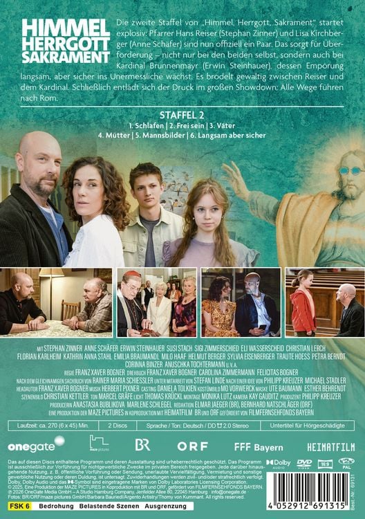 Produktbild: Himmel, Herrgott, Sakrament - Staffel 2 [2 DVDs]