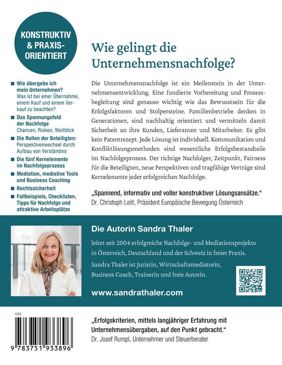 Produktbild: Erfolgreiche Unternehmensnachfolge