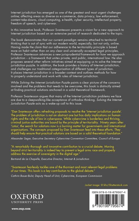 Produktbild: Solving Internet Jurisdiction Puzzle C