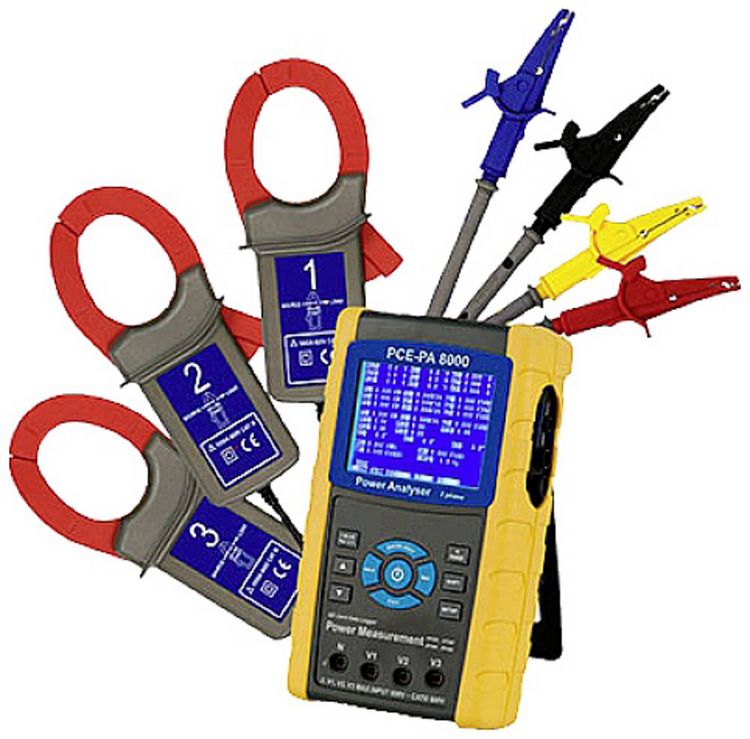 Produktbild: PCE Instruments PCE-PA 8000 Netz-Analyseger&auml;t