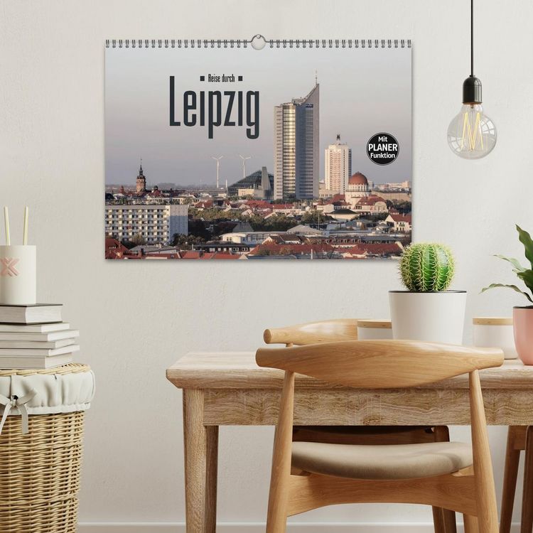Produktbild: Reise durch Leipzig (Wandkalender 2026 DIN A3 quer), CALVENDO Monatskalender