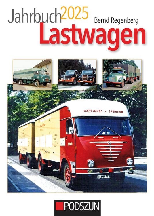 Produktbild: Regenberg, B: Jahrbuch Lastwagen 2025