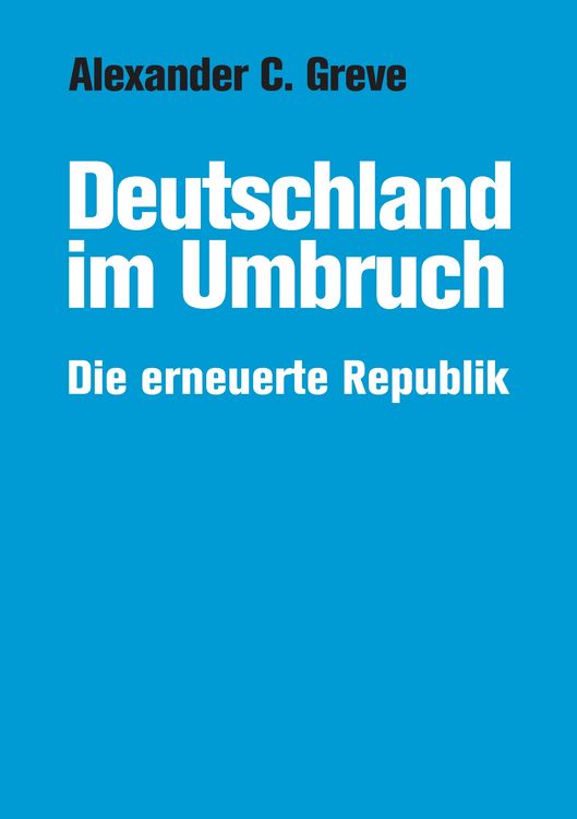 Produktbild: Deutschland im Umbruch