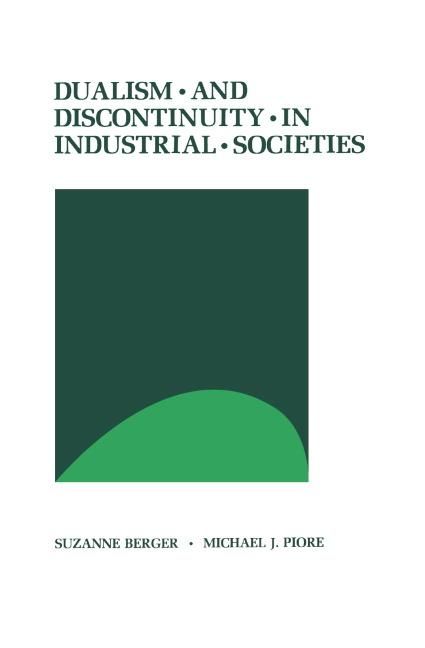 Produktbild: Dualism and Discontinuity in Industrial Societies