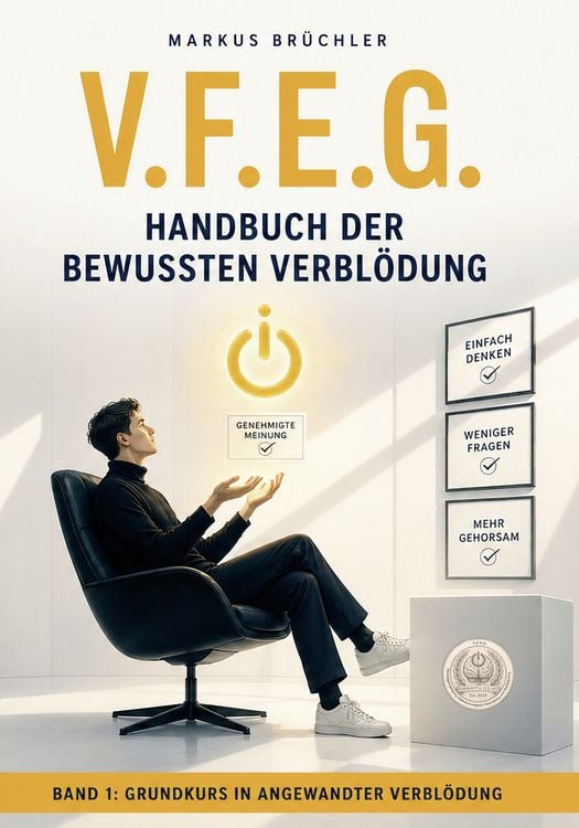 Produktbild: V.F.E.G. &ndash; Handbuch der bewussten Verbl&ouml;dung &ndash; Band 1