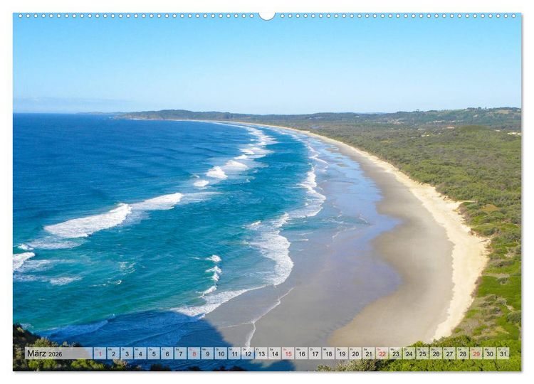 Produktbild: Australien - Australische Str&auml;nde (hochwertiger Premium Wandkalender 2026 DIN A2 quer), Kunstdruck in Hochglanz