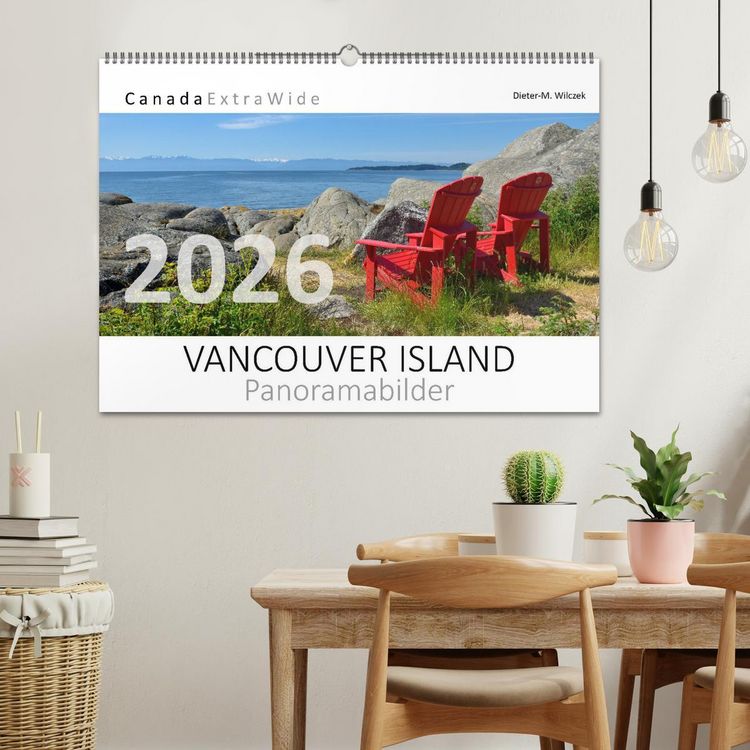 Produktbild: Vancouver Island Panoramabilder (Wandkalender 2026 DIN A2 quer), CALVENDO Monatskalender