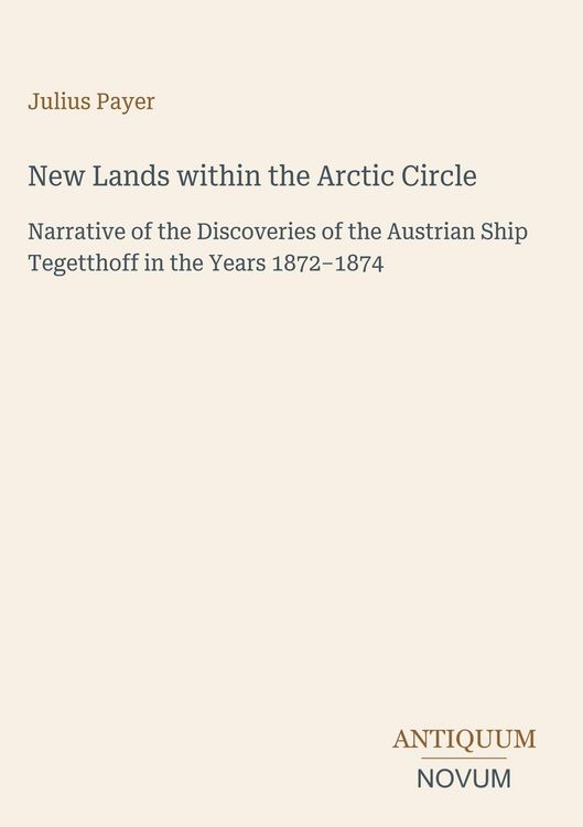 Produktbild: New Lands within the Arctic Circle