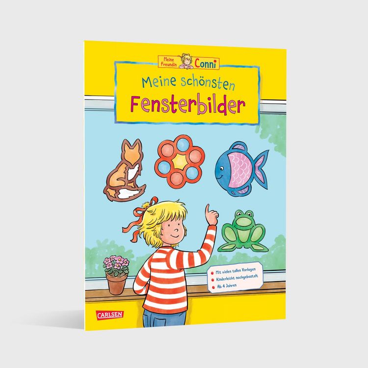 Produktbild: Conni Gelbe Reihe (Besch&auml;ftigungsbuch): Meine sch&ouml;nsten Fensterbilder