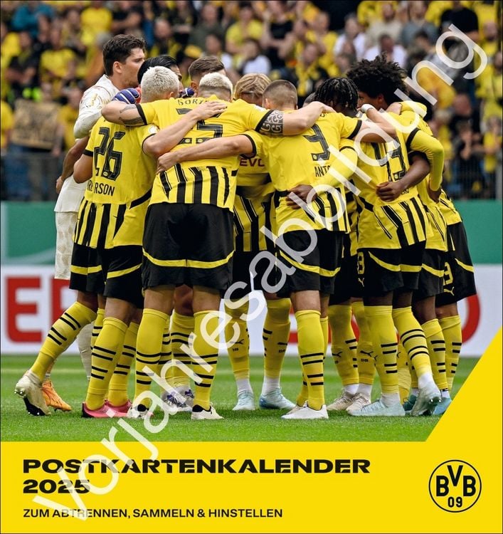 Produktbild: BVB Postkartenkalender 2026
