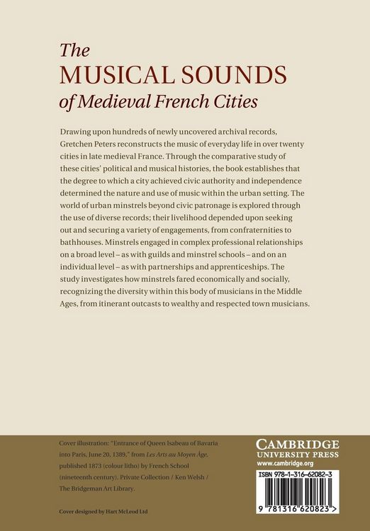 Produktbild: The Musical Sounds of Medieval French Cities