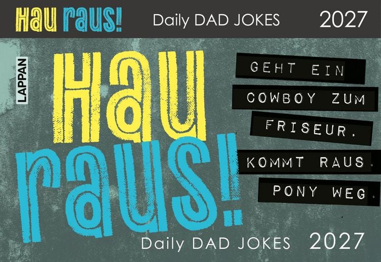 Produktbild: HAU RAUS! Daily Dad Jokes 2027