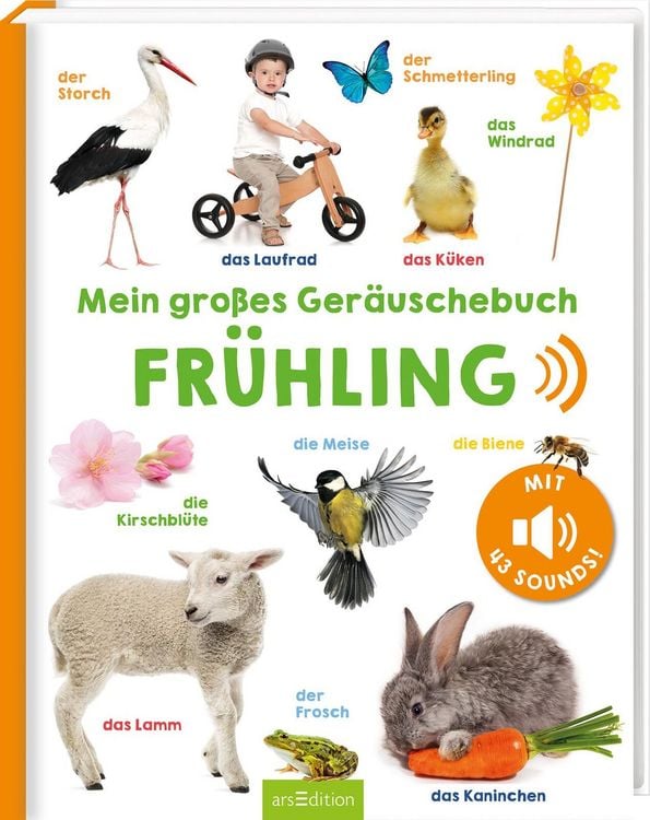 Produktbild: Mein gro&szlig;es Ger&auml;uschebuch &ndash; Fr&uuml;hling