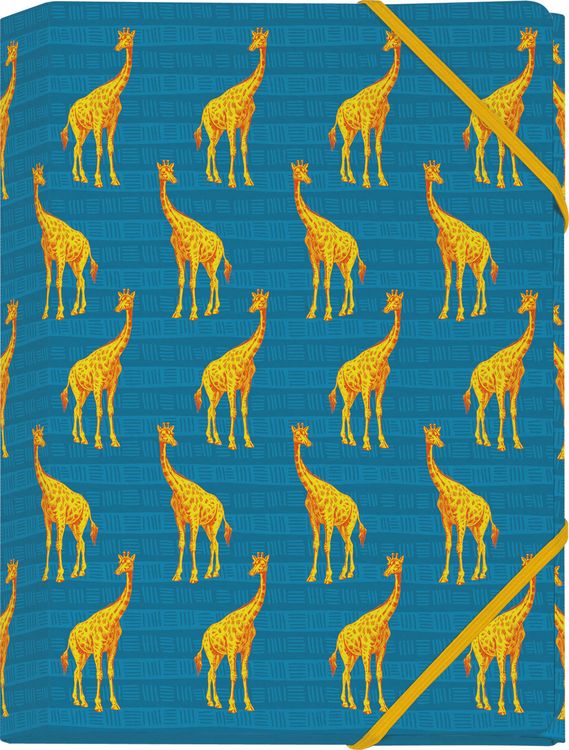 Produktbild: Die Tiere Afrikas Mini-Sammelmappe - Motiv Giraffe
