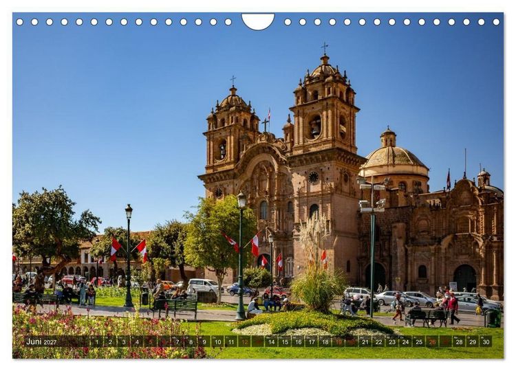 Produktbild: Peru - Traumreise durch das Land der Inka (Wandkalender 2027 DIN A4 quer), CALVENDO Monatskalender