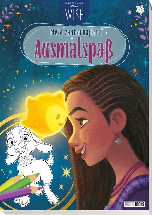Produktbild: Disney Wish: Mein zauberhafter Ausmalspa&szlig;