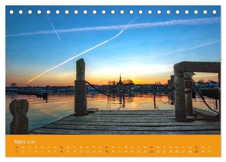 Produktbild: Kappeln und die Schleiregion (Tischkalender 2026 DIN A5 quer), CALVENDO Monatskalender