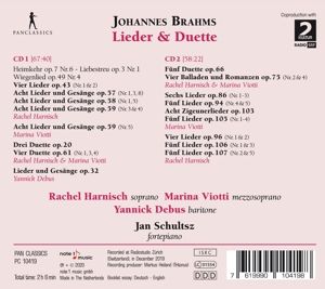 Produktbild: Johannes Brahms: Songs & Duets