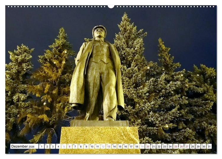 Produktbild: LENIN LEBT - Bilder einer Ikone (Wandkalender 2026 DIN A2 quer), CALVENDO Monatskalender
