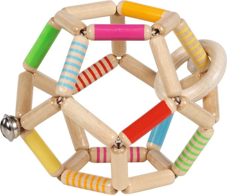 Produktbild: Greifling Elastik Ball, gestreift