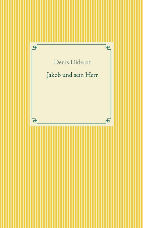 Produktbild: Jakob und sein Herr