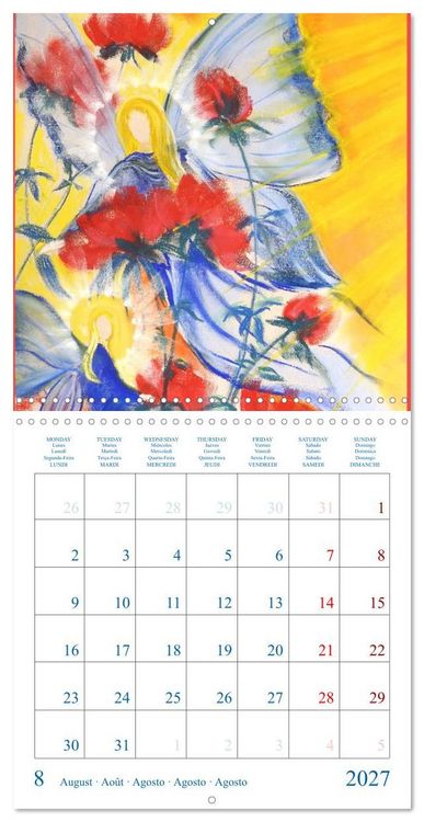 Produktbild: Colorful Fairies (Wall Calendar 2027 12 &times; 12 Inch) CALVENDO 12 Month Wall Calendar