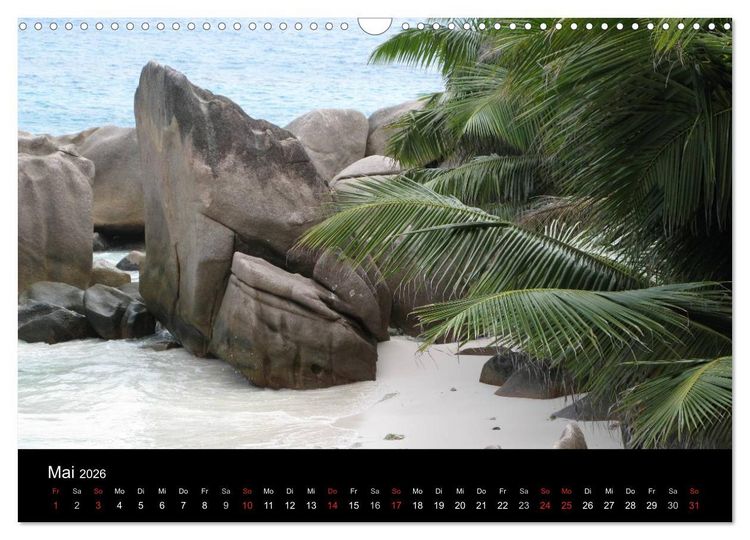 Produktbild: Seychellen (Wandkalender 2026 DIN A3 quer), CALVENDO Monatskalender