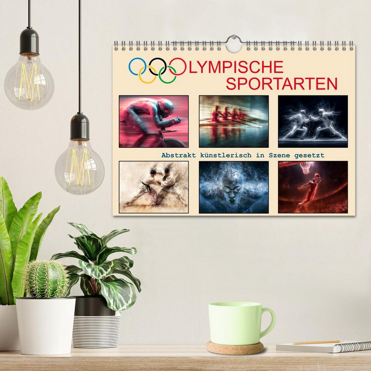 Produktbild: Olympische Sportarten (Wandkalender 2026 DIN A4 quer), CALVENDO Monatskalender