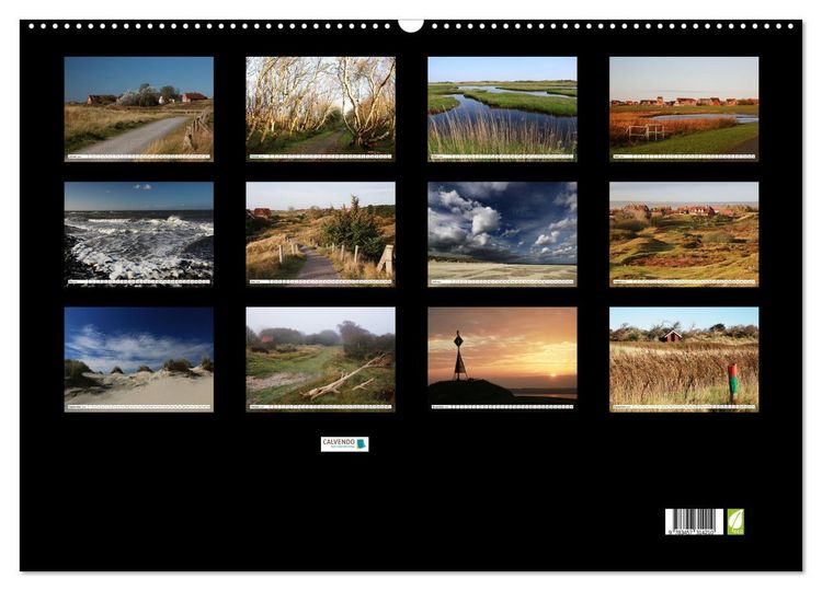 Produktbild: Insel Baltrum, Perle im Ostfriesischen Wattenmeer (Wandkalender 2026 DIN A2 quer), CALVENDO Monatskalender