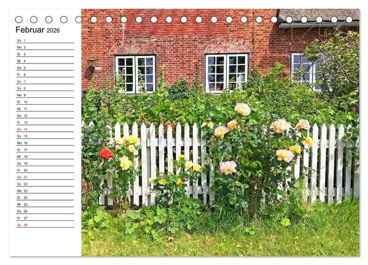 Produktbild: Hallig Hooge - Romantik Pur (Tischkalender 2026 DIN A5 quer), CALVENDO Monatskalender