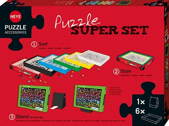 Produktbild: PUZZLE SUPER SET von HEYE