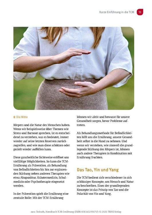 Produktbild: Handbuch TCM-Ern&auml;hrung