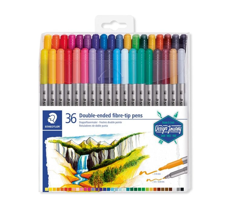 Produktbild: STAEDTLER Doppelfasermaler 36er Set