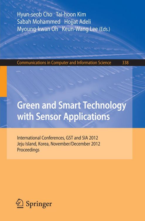 Produktbild: Green and Smart Technology with Sensor Applications