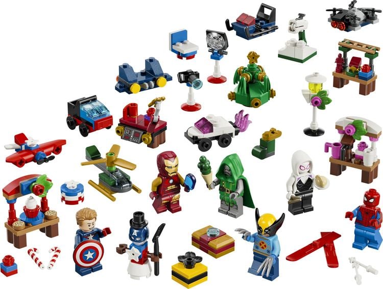 Produktbild: LEGO ǀ Marvel Adventskalender 2026 Superhelden f&uuml;r Kinder 76340