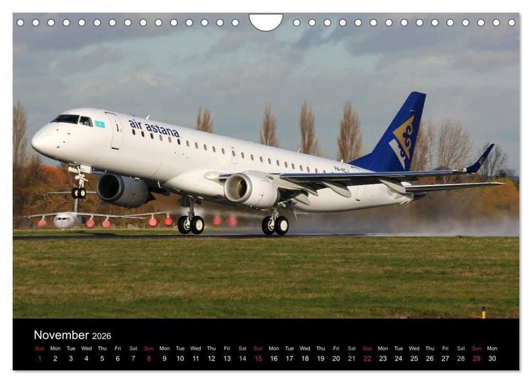Produktbild: Airliners of the World (Wall Calendar 2026 DIN A4 landscape), CALVENDO 12 Month Wall Calendar