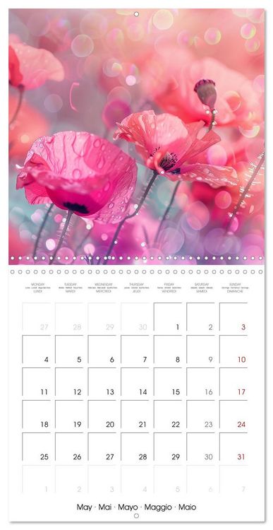 Produktbild: Magical Poppies (Wall Calendar 2026 12 &times; 12 Inch) CALVENDO 12 Month Wall Calendar