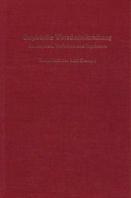 Produktbild: Empirische Wirtschaftsforschung.