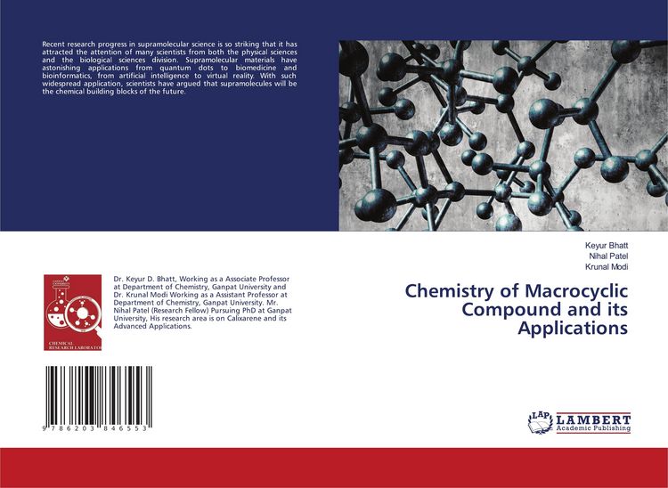Produktbild: Chemistry of Macrocyclic Compound and its Applications