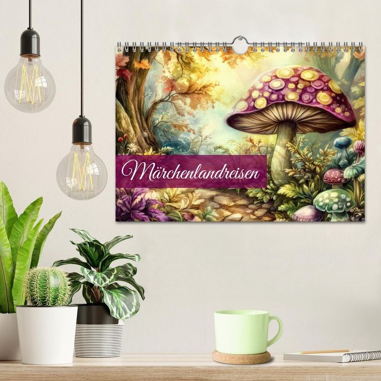 Produktbild: M&auml;rchenlandreisen (Wandkalender 2026 DIN A4 quer), CALVENDO Monatskalender
