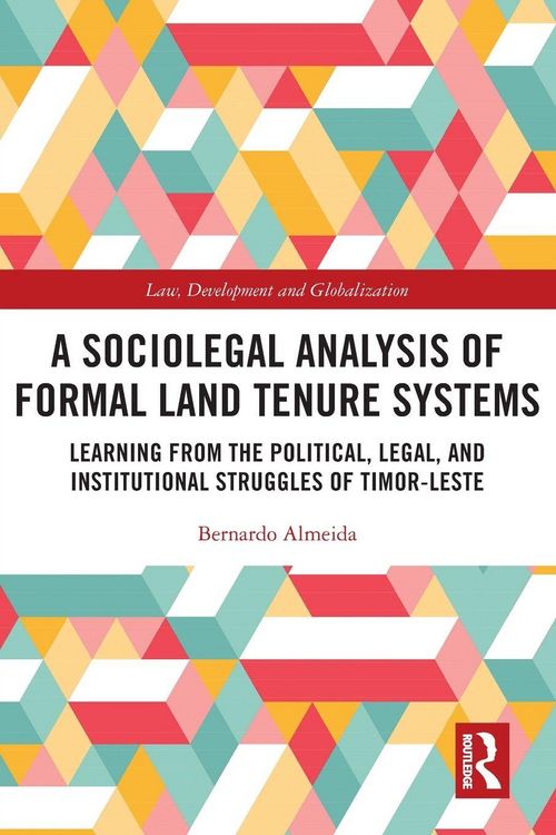 Produktbild: A Sociolegal Analysis of Formal Land Tenure Systems