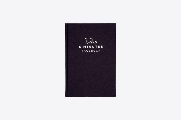 Produktbild: Das 6-Minuten-Tagebuch (schwarz)